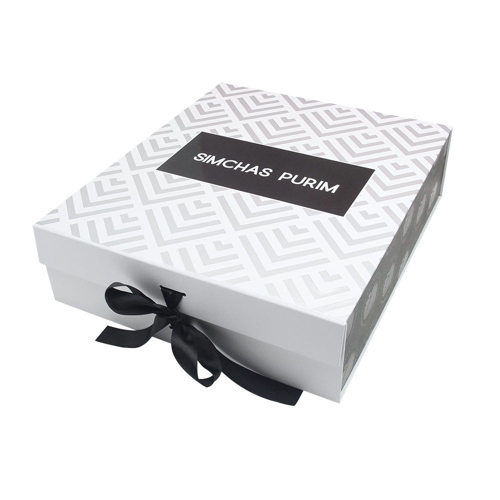Personalització de caixa de regal d'embalatge de vi de luxe amb cinta