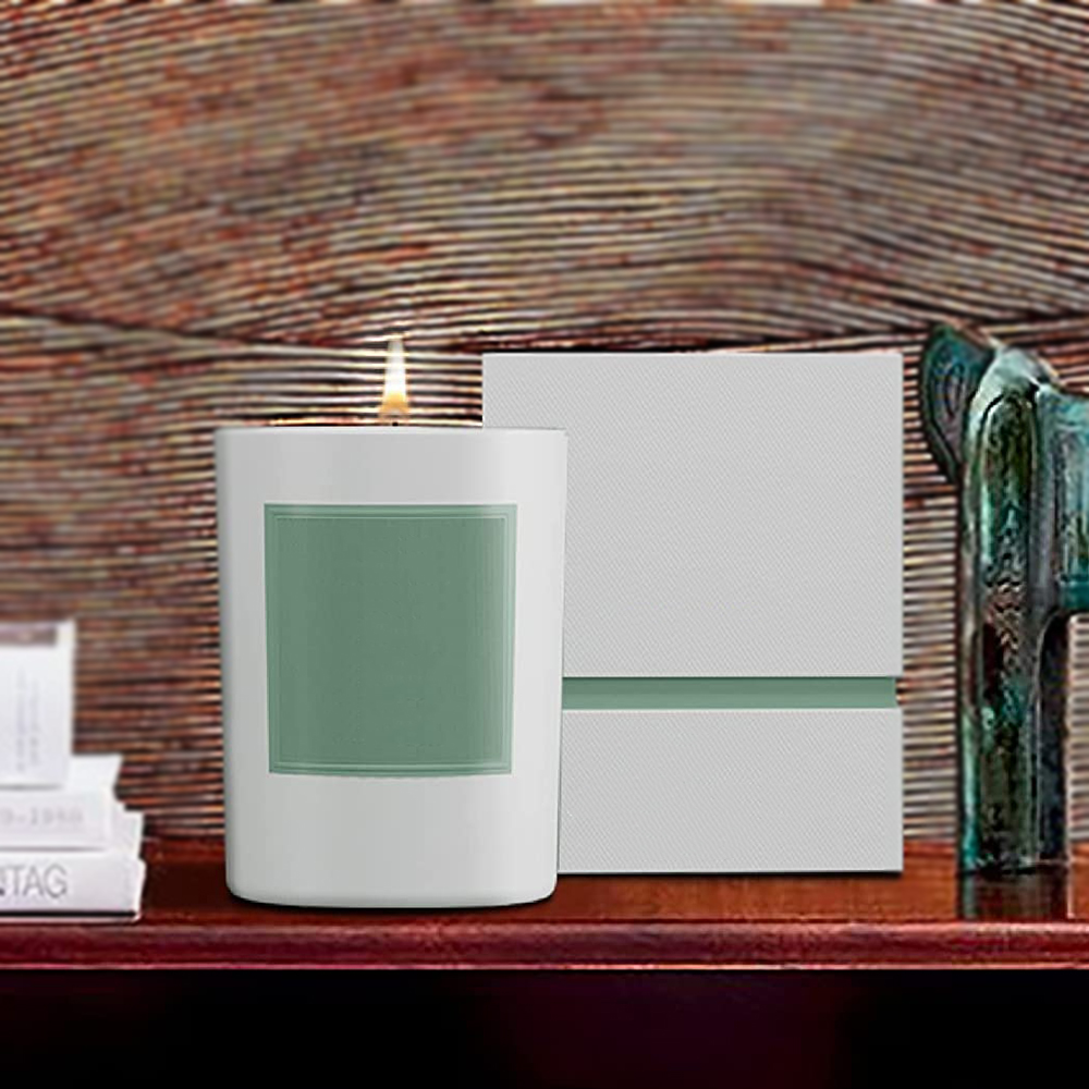 caixes de regal de luxe per a espelmes Caixes d'embalatge d'espelmes de paper personalitzades de 10 oz a l'engròs