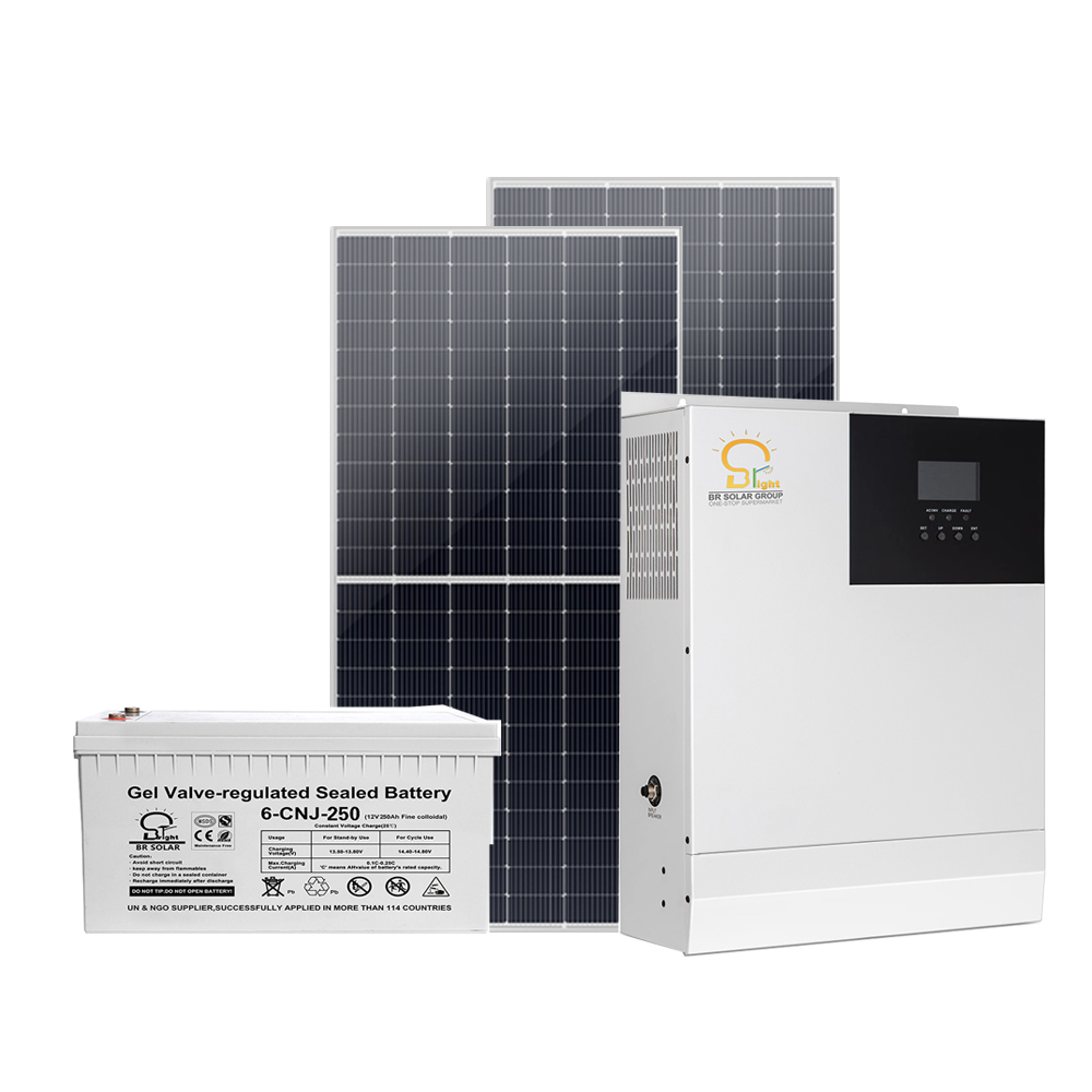 2 kW off-grid zonne-energiesysteem