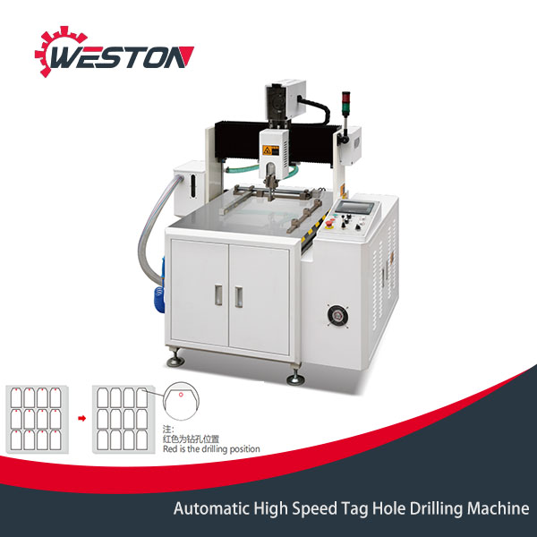 Máquina perfuradora automática WST-720 para etiqueta de papel