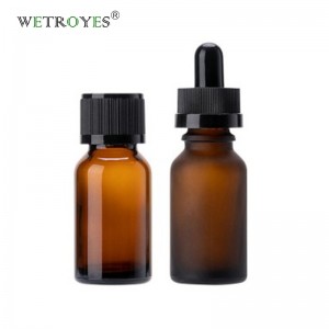 Hot Sale Amber Glass 15ml Essential Oil Bottle With Dropper Supplier