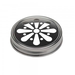 70mm Daisy Cut Mason Jar Lids for Home Candle Aromatherapy
