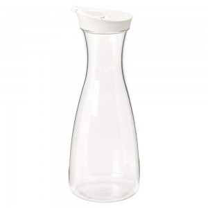 Restaurant 32 OZ Wide Mouth Glass Bottle for Milk Water Juice