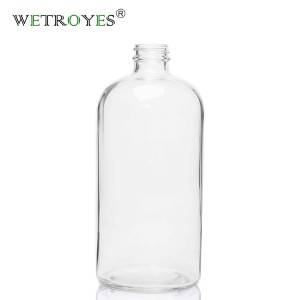 32oz Clear Glass Bottle for Secondary Fermentation and Kombucha