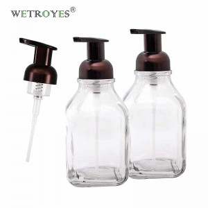 Wholesale Glass Foaming Soap Dispenser with Foaming Pump