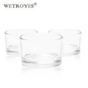 Empty 36ml Clear Candle Glass Jar Container for Candle Making