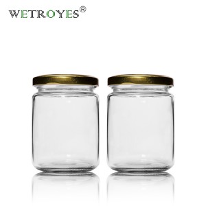240ml Round Glass Canning Jar for Honey Spice Oil