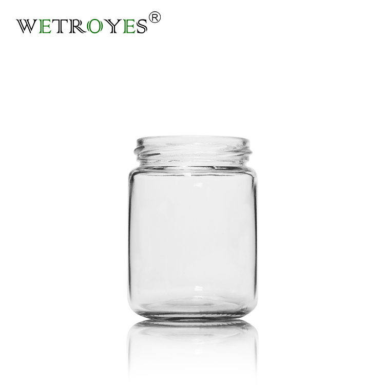 240ml Round Glass Canning Jar for Honey Spice Oil Featured Image