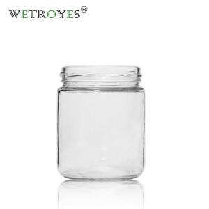 450ml Round Glass Jars for Honey Spice Oil with 82mm Twist Off Lid