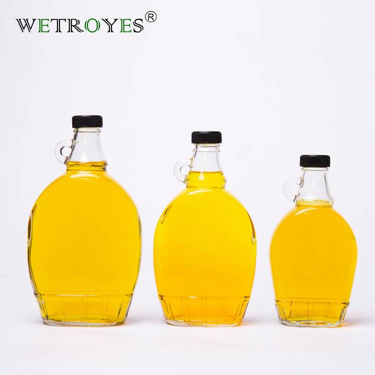 8oz/12oz Maple Syrup Glass Bottle - China Maple Syrup Glass Bottle