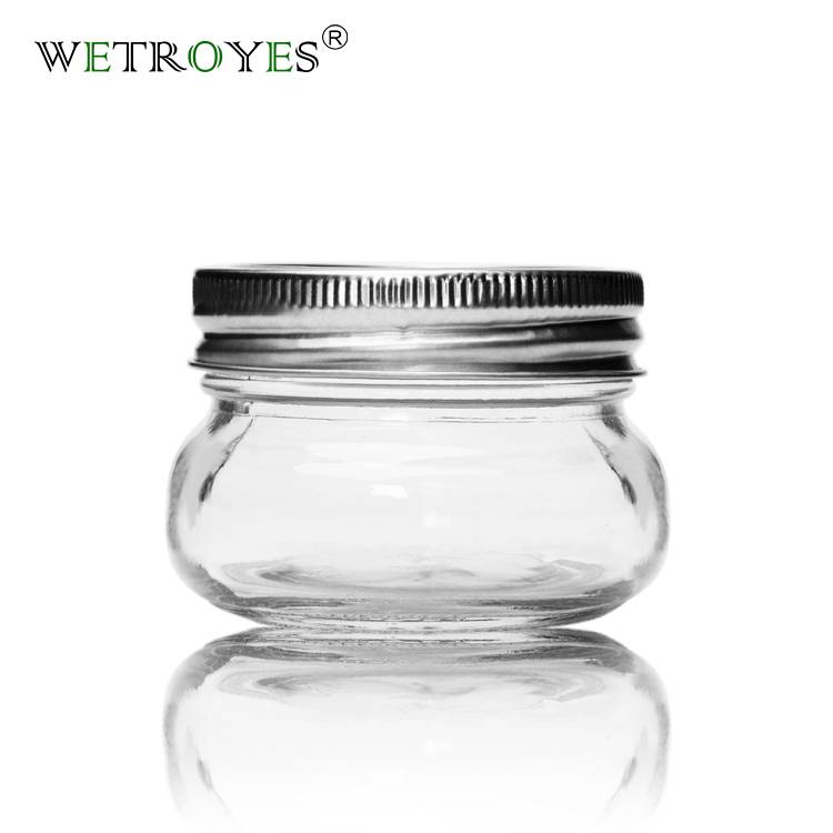 wide mouth Mason Jars Round 4 oz Small Canning Glass Jars factory and  manufacturers