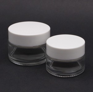 Flint Glass Jar for Cream 5G 10G 15G 20G 25G 30G 50G 100G