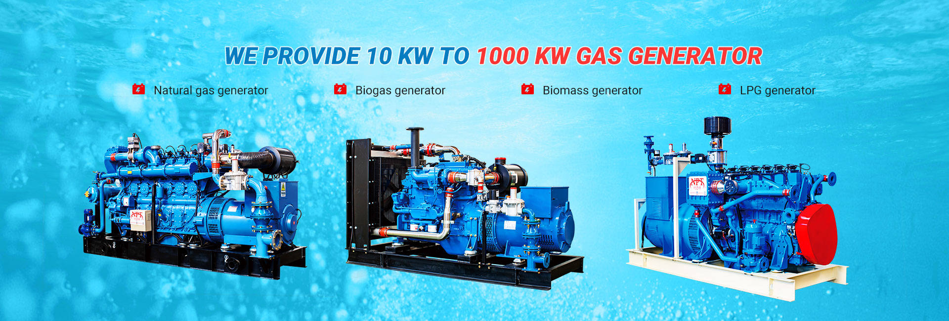 Generator gazu ziemnego / biogazu
