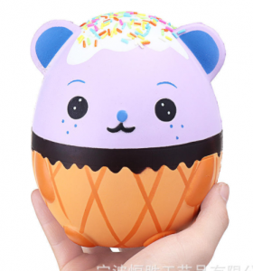 Galaxy China Panda Squishy Slow Rising Hotsale PU Material Toy for Kids