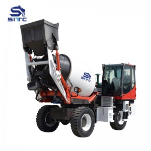 Wholesale China Big Excavator Manufacturers Suppliers –  SITC4000 Auto feeding concrete mix truck for sell   – Simply