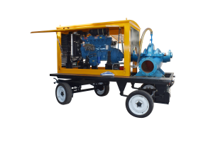 China mobile farm irrigation centrifugal diesel water pumps price