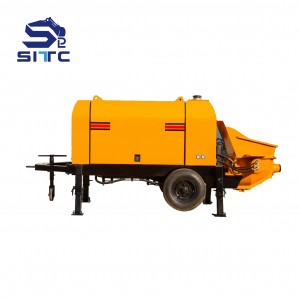 SITC Electric Mobile Trailer Mounted Concrete Delivery Pump for Concrete Construction