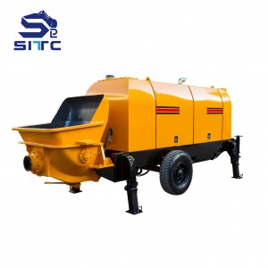 SITC Popular 80M3/h Trailer Concrete Pump Made In China