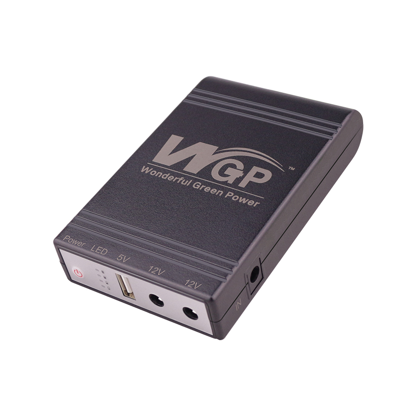 WGP Mini UPS INPUT 12V OUTPUT 5V/9V/12V Available Capacity Over 30Wh  Uninterruptible Power Supply