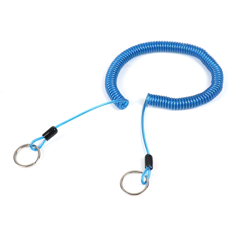 Spiral Safety Lanyard Cable (2)