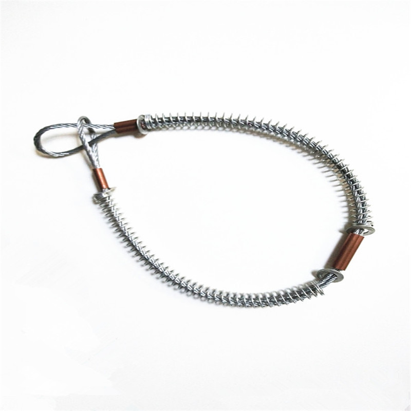 whip check safety cable with copper bush