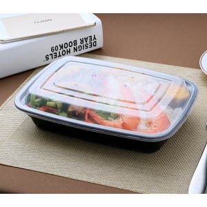 American Rectangular Lunch Box 750ML
