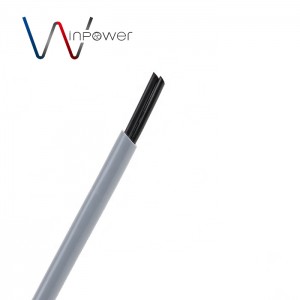 SPT-2 2-žilni 16 AWG PVC bakreni upogljivi napajalni kabel