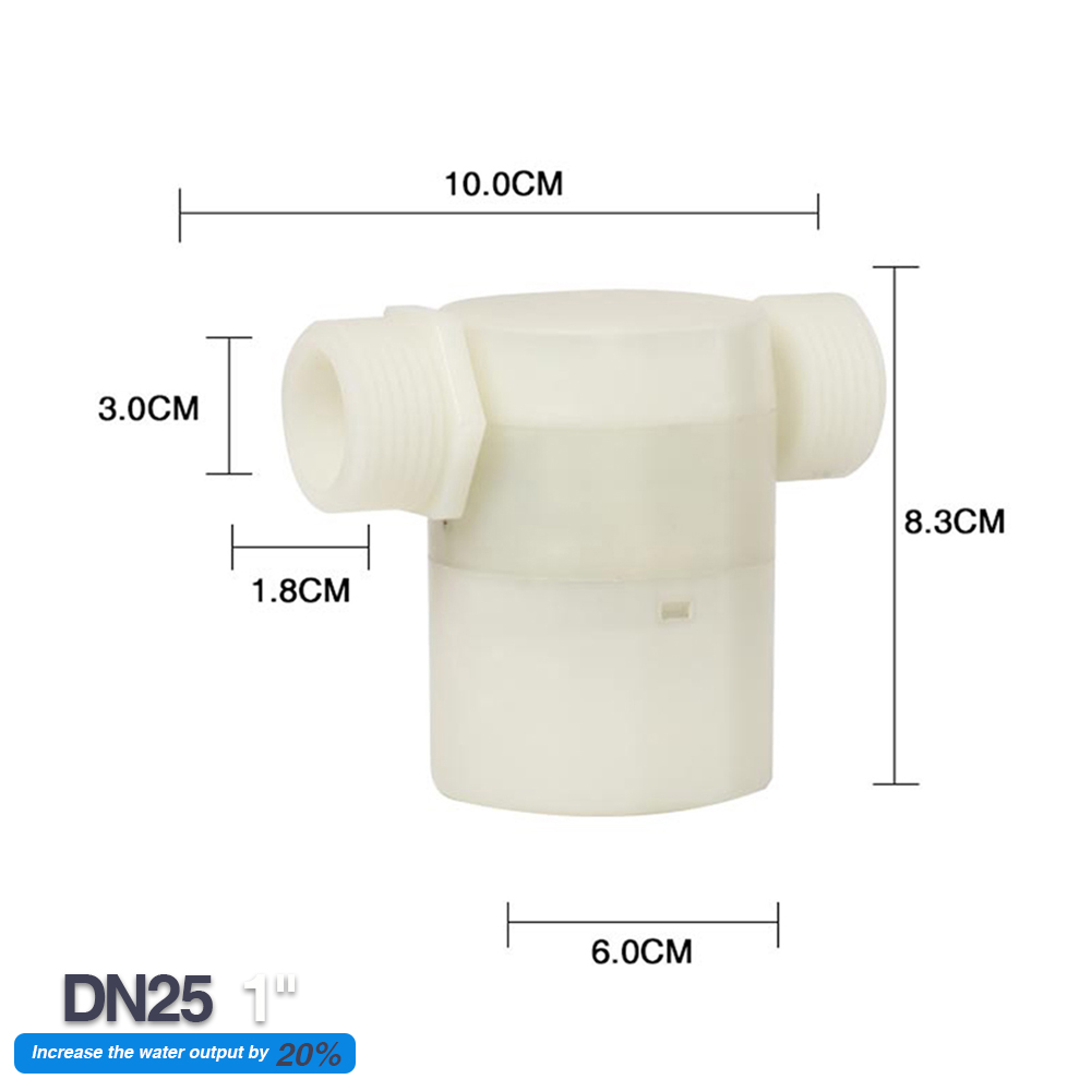 High quality automatic water tank level control valve plastic float valve