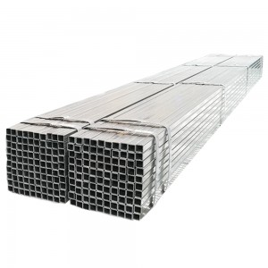Wholesale Dealers of S355jr Galvanized Square Pipe - 20×20 40×40 1×1 inch Galvanized Square Tube For Steel Structure – Win Road