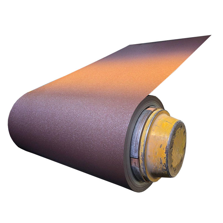 ppgi matte RAL Chocolate Color/Marron 8017 prepainted galvanized steel coil