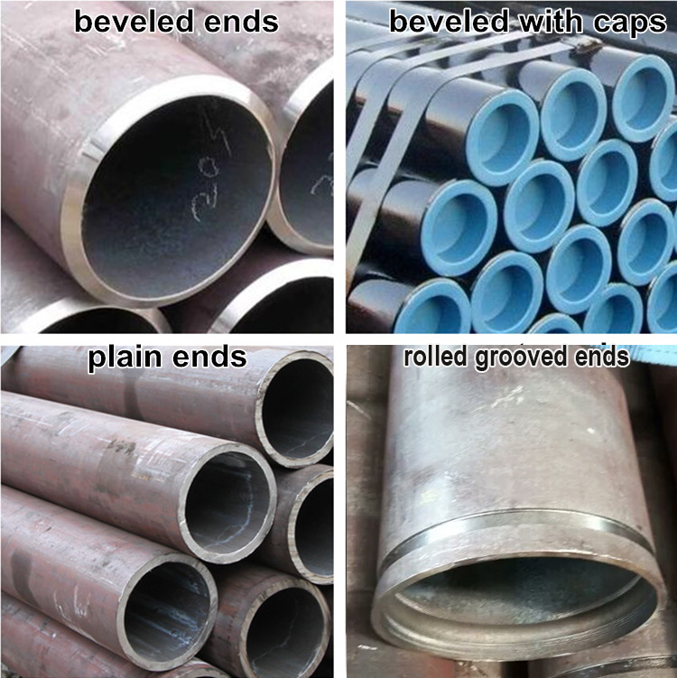seamless pipe beveled ends