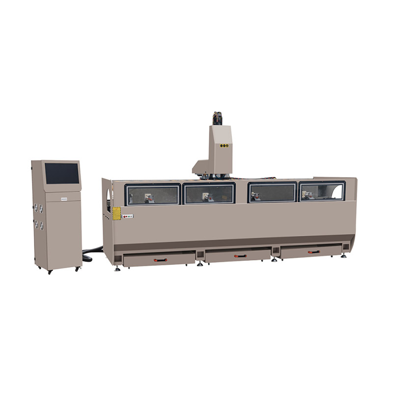 એલ્યુમિનિયમ પ્રોફાઇલ CNC ડ્રિલિંગ અને મિલિંગ સેન્ટર WDZ-CNC-2500