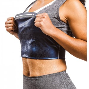 Cimkiz Sauna Suit for Women Sweat Waist Trainer for Women Sweat Suits for Womens with Zipper