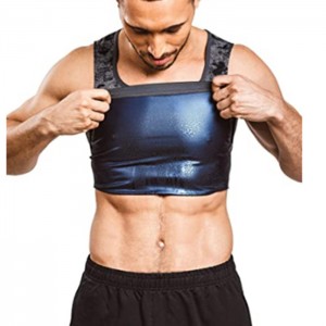 Hoter Men Sauna-Sweat-Vest Slimming-Shapewear Comression-Fitness Body Shaper Workout Tank Top Polymer Trainer