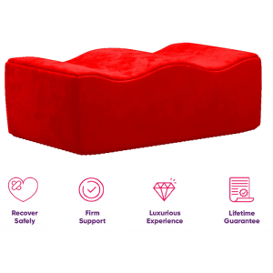 YBY-007 Red BBL pillow-The Original Brazilian Butt Lift Pillow – Dr. Approved for Post Surgery Recovery Seat 