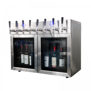 SC-8L( WINE DISPENSER WITH TAP SERES WITH 8 BOTTLE)