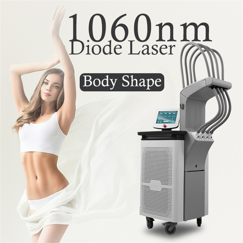 1060 bentuk laser kualitas pangalusna ngurangan gajih 1060nm mesin slimming LS8