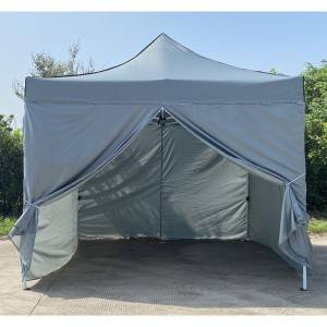 Outdoor Deluxe Steel Frame Folding Tent 10′x10′