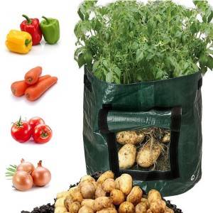 Reusable and Durable PE potato grow bag 10 Gallon