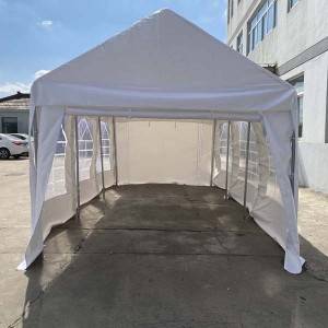 New arrival heavy duty white 3x6m PVC party tent with full set of sidewalls