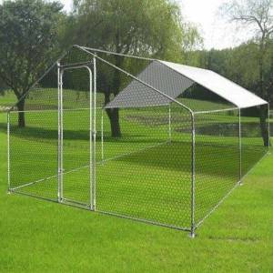 Walk In Chicken Dog Pen Run Cage Coop House Kennel 4x3x2m