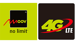 Logotips Moov 4G LTE+