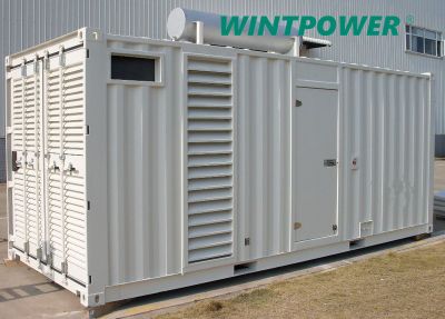 Dizel elektr generatori konteynerli turdagi elektr stantsiyasi 20FT 40FT 40hq konteyner tipidagi generator