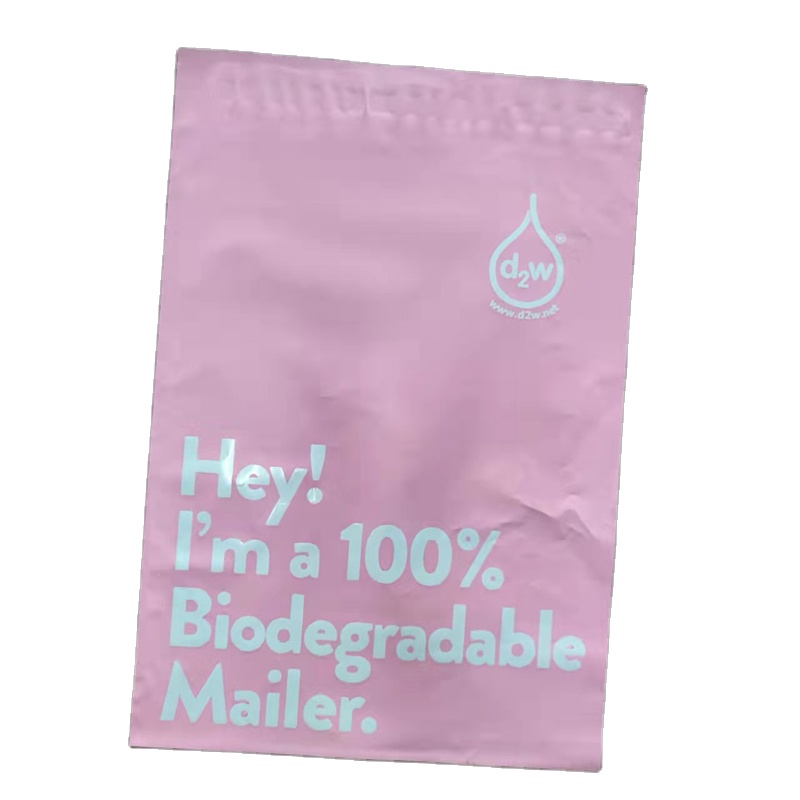 Sobres de polietileno D2W 100 % biodegradables de 10 × 13 pulgadas