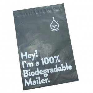 10 × 13 polzades 100% biodegradable D2W Poly Mailers