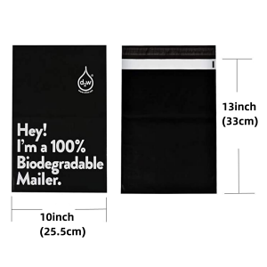 10 × 13 pollici 100% biodegradabili D2W Poly Mailers