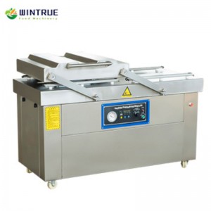 WINTRUE VP-600/2S Commercial Double Chamber Vacuum Packaging Machine para sa Seafood