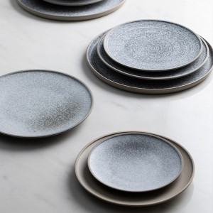 Single Ceramic Plates Original Designed Looks Like Stoneware Big dinner plate