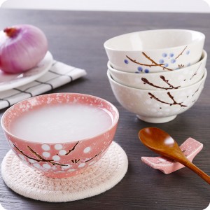 Керамичка посуда са подглазуром креативна посуда за пиринач у домаћинству