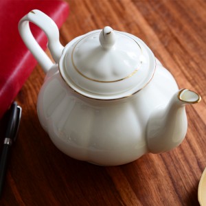 Kontinental Coffee Maker Bone China Ingliż Afternoon Tea Set Household Kapaċità Kbir Filtru Ċeramika